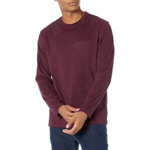 Men's Regular-Fit Crewneck T-Shirts, Long-Sleeve